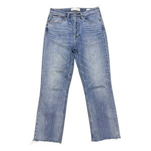 ARITZIA Denim Forum ARLO High Rise Straight Designer Denim Jeans Womens 29